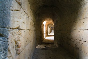Visite express des souterrains du Colisée